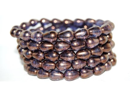 Pears 10x8mm CRACKLE