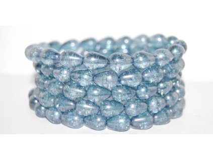 Pears 10x8mm CRACKLE