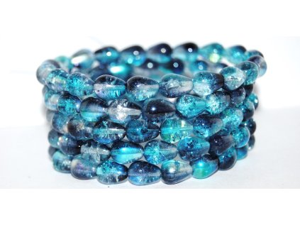 Pears 10x8mm CRACKLE