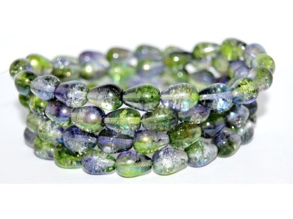 Pears 10x8mm CRACKLE