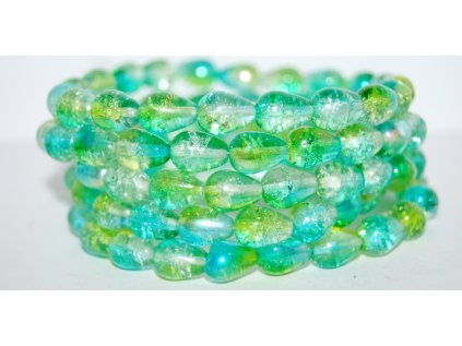 Pears 10x8mm CRACKLE