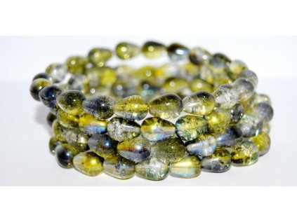 Pears 10x8mm CRACKLE