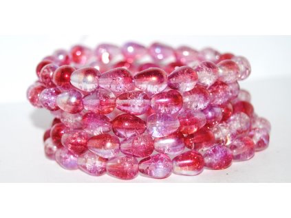 Pears 10x8mm CRACKLE