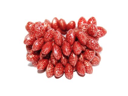 Strawberries 12x9mm