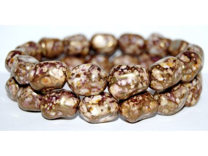 19x16mm - Pressed beads
