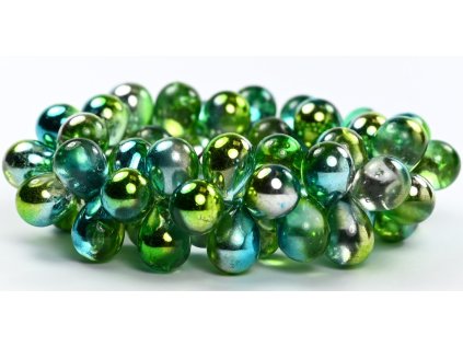 Pears 10x13mm - bubble glass