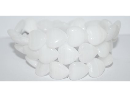 Pressed beads -Heards 16x15mm