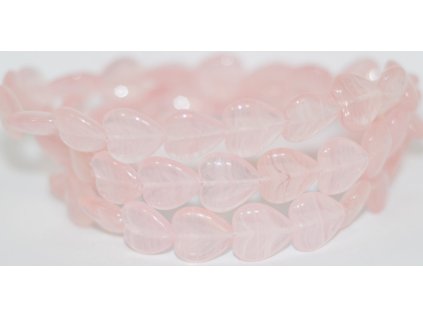 Pressed beads -Heards 16x15mm