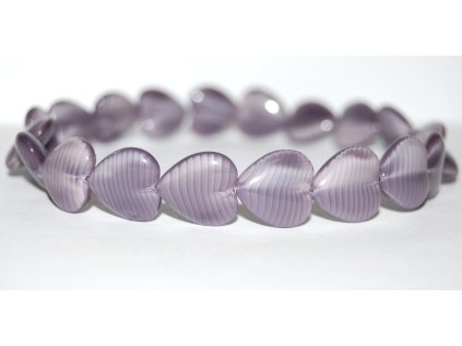 Pressed beads -Heards 16x15mm