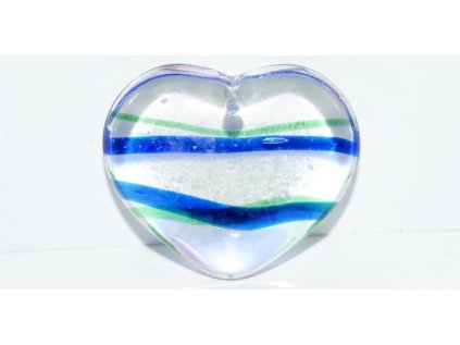 Pressed beads - Hearts - 29x24mm