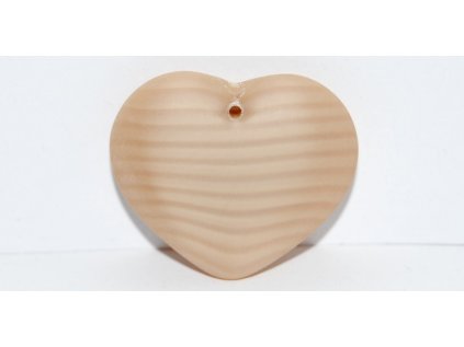 Pressed beads - Hearts - 29x24mm