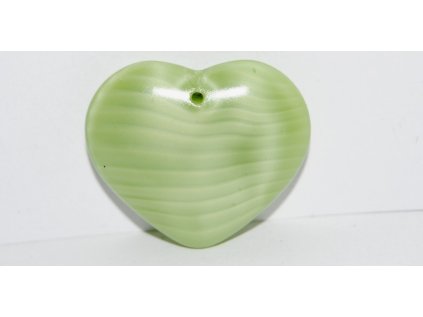 Pressed beads - Hearts - 29x24mm