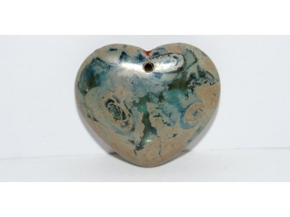 Pressed beads - Hearts - 29x24mm