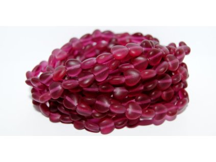 Pressed beads- Hearts 8mm