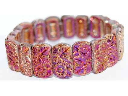 2 HOLE flowers on the rectangle