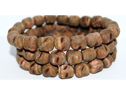 Pressed Beads - 14x10mm