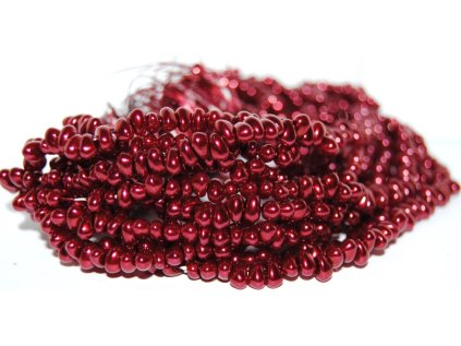 Pressed Beads - 6x4mm - WAX