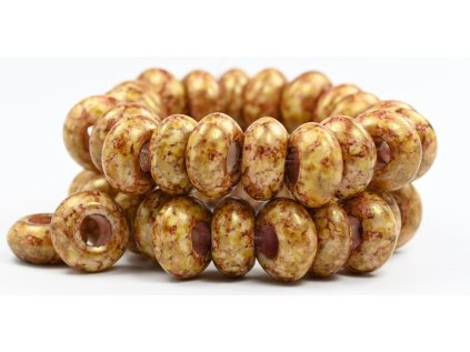 Ring-Lipo beads 14x7mm