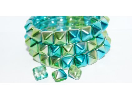 Pyramid - 2HOLE 13x12mm