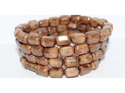 Pressed Rectangles - 11x8mm