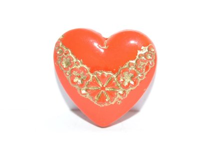 Doublet - Hearts -19x20mm