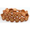 Flowers-5- 18mm - Pressed beads