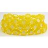 Flowers in oval 14x11mm - Pressed beads