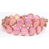 Hearts - 18x17mm - Pressed beads