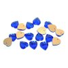 Cabochon - Sewing - Hearts 10x9mm
