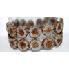 Hawaii flowers 16mm - Table cut beads