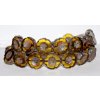 Hawaii flowers 16mm - Table cut beads