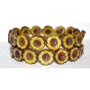 Hawaii flowers 16mm - Table cut beads