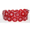 Hawaii flowers 16mm - Table cut beads