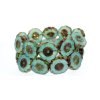 Hawaii flowers 20mm - Table cut beads