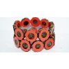 Hawaii flowers 20mm - Table cut beads