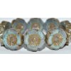 Hawaii flowers 22mm - Table cut beads