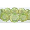 Hawaii flowers 22mm - Table cut beads