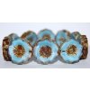 Hawaii flowers 22mm - Table cut beads