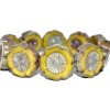 Hawaii flowers 22mm - Table cut beads