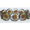 Hawaii flowers 22mm - Table cut beads