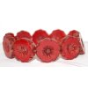 Hawaii flowers 22mm - Table cut beads