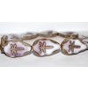 Table cut beads - Dragonfly on the leaf