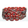 Table Cut Beads - Flower 16mm
