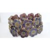 Table cut beads-Hibiscus 20mm