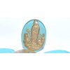 Cabochon -20x15mm- Religious motifinscription: VIEREEDE LOURDES