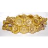 Flowers - 18mm - Pressed beads