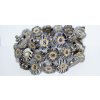 Flowers-5- 18mm - Pressed beads