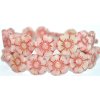 Flowers-5- 18mm - Pressed beads
