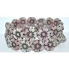 Flowers-5- 18mm - Pressed beads