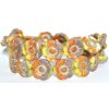 Flowers-5- 18mm - Pressed beads